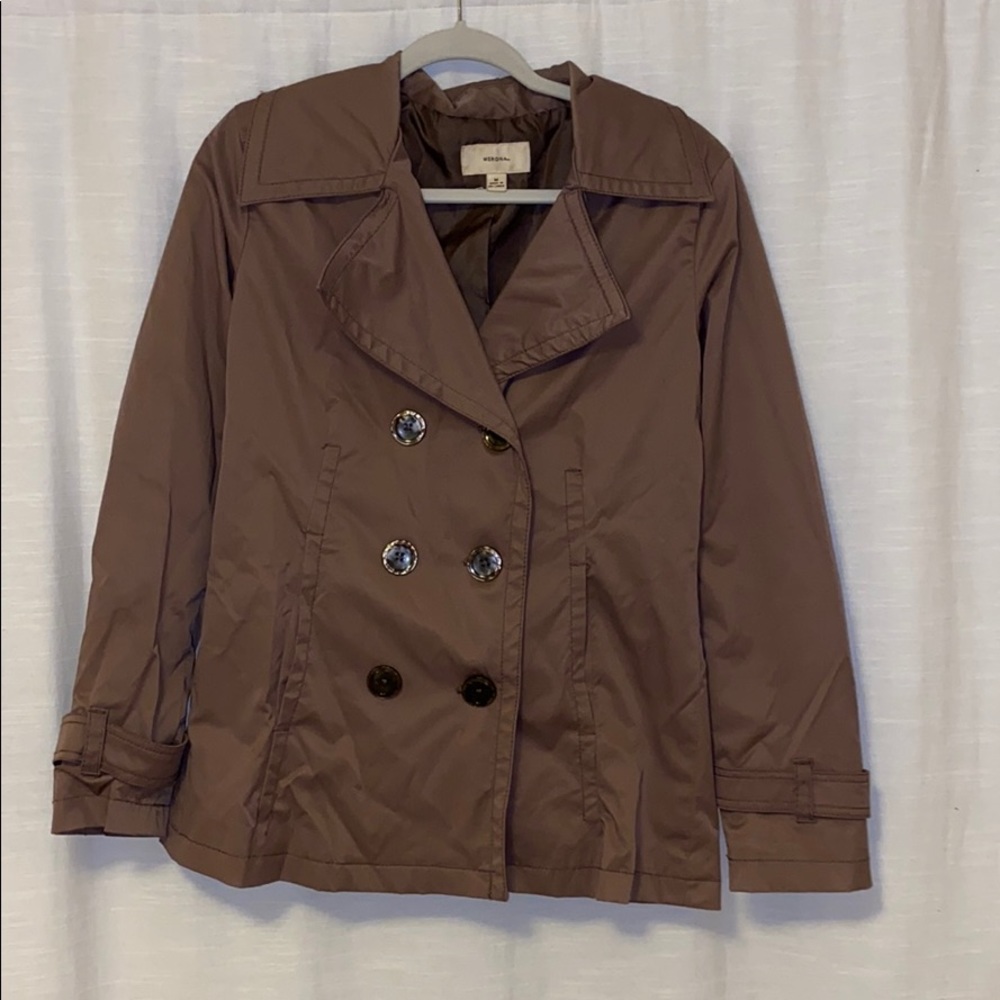 Merona Brown Peacoat